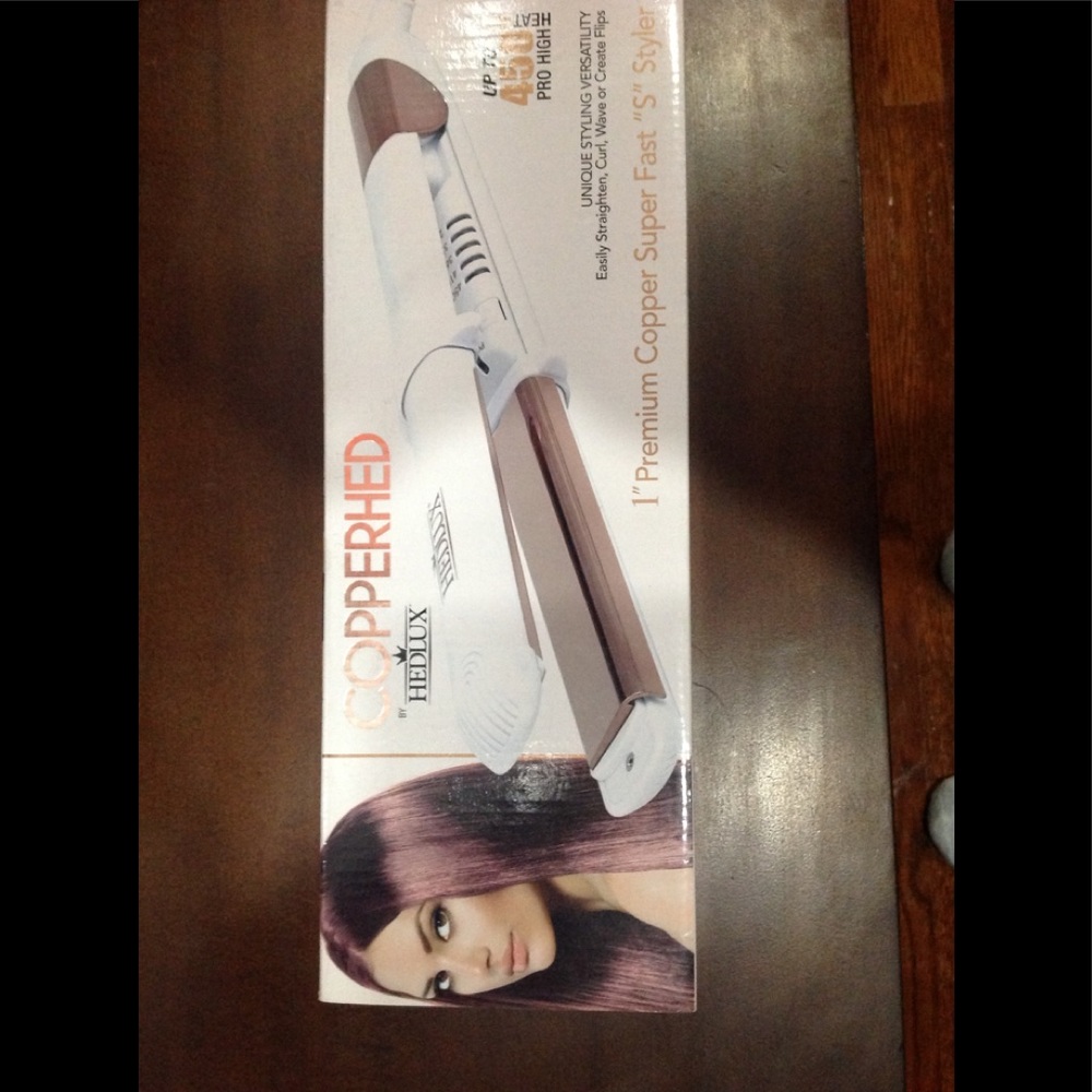 New copperhed by hedlux  1inch super fast styler